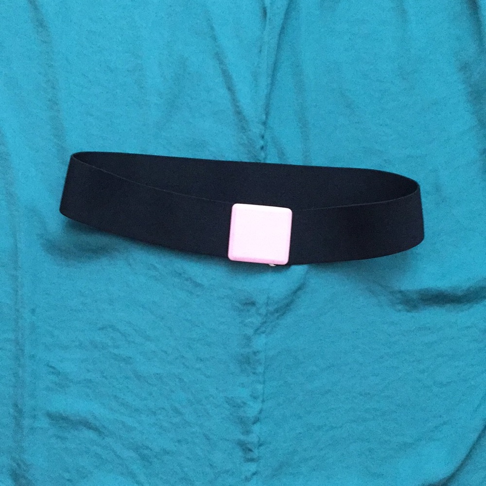 Vintage 1980’s Black Cinch Elastic Belt